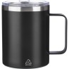 Mug double paroi incassable en acier inoxydable personnalisé - Renate Matières : métal Couleurs : noir