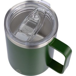 Mug double paroi incassable en acier inoxydable personnalisé - Renate Matières : métal Couleurs : bleu goodies publicitaire évén