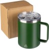 Mug double paroi incassable en acier inoxydable personnalisé - Renate Matières : métal Couleurs : bleu personnalisation rapide e
