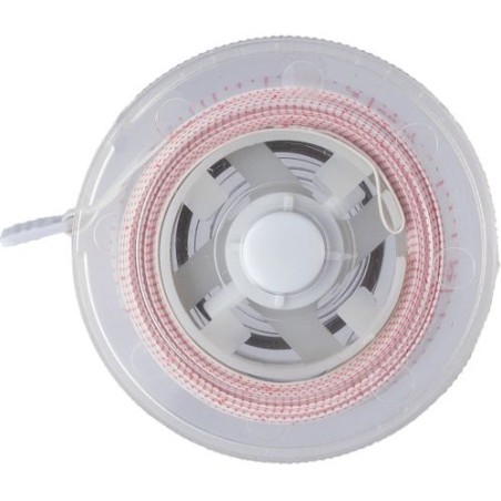 Mètre ruban rétractable en plastique personnalisable pratique - Théo Matières : ABS Couleurs : blanc