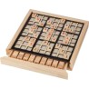 Jeu de sudoku en bois personnalisé - Christa Matières : bois Couleurs : brun