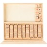 Jeu de sudoku en bois personnalisé - Christa Matières : bois Couleurs : brun personnalisable avec votre logo