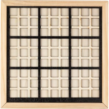 Jeu de sudoku en bois personnalisé - Christa Matières : bois Couleurs : brun cadeau entreprise pas cher