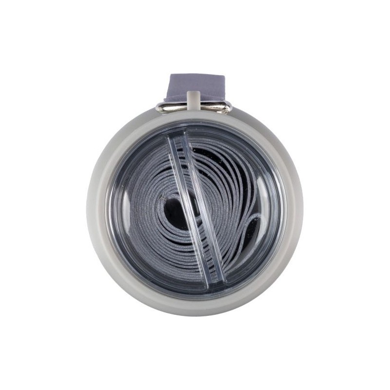 Gourde  double paroi de 500 ml en acier inoxydable Lieselotte Matières : métal Couleurs : noir cadeau collaborateur premium