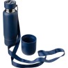 Gourde  double paroi de 500 ml en acier inoxydable Lieselotte Matières : métal Couleurs : noir goodies publicitaire durable