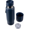 Gourde  double paroi de 500 ml en acier inoxydable Lieselotte Matières : métal Couleurs : bleu personnalisable avec votre logo