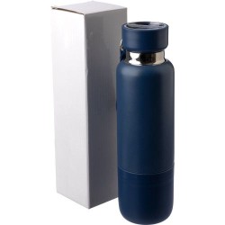 Gourde  double paroi de 500 ml en acier inoxydable Lieselotte Matières : métal Couleurs : bleu personnalisation rapide en France