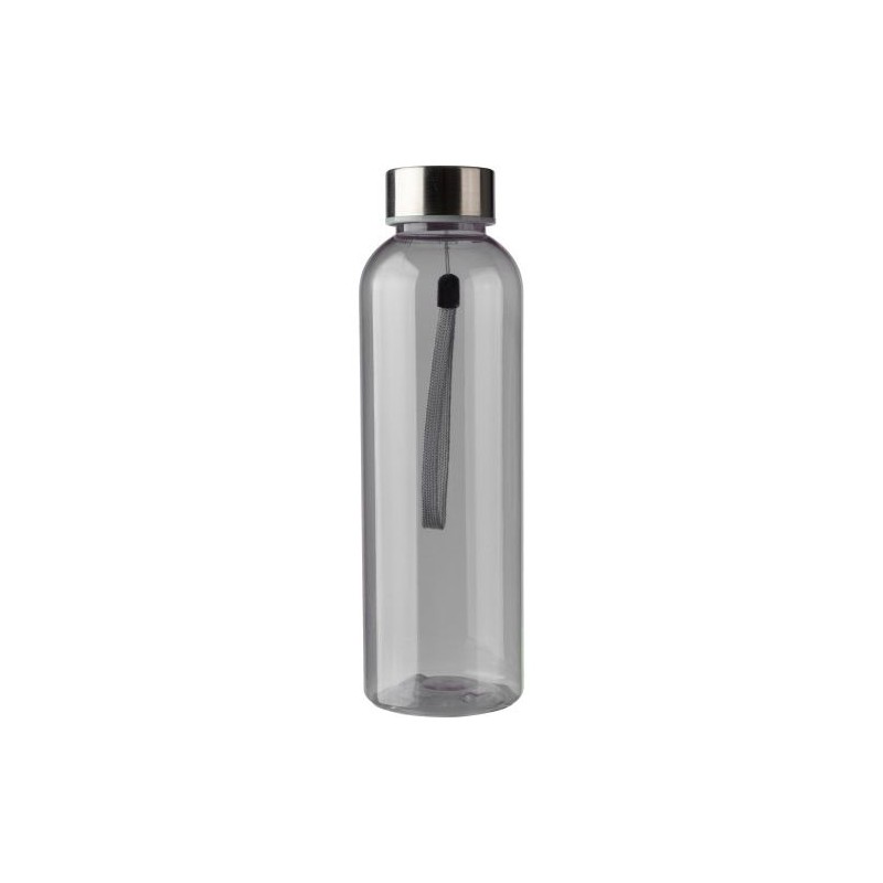 Gourde Éco-responsable de 500 ml en rPET Personnalisable Isabelle Matières : silicone Couleurs : noir