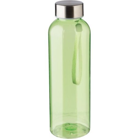Gourde Éco-responsable de 500 ml en rPET Personnalisable Isabelle Matières : silicone Couleurs : noir impression logo haute qual