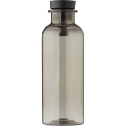 Gourde Éco-responsable 500 ml en rPET et Bambou - Laia Matières : bambou Couleurs : noir