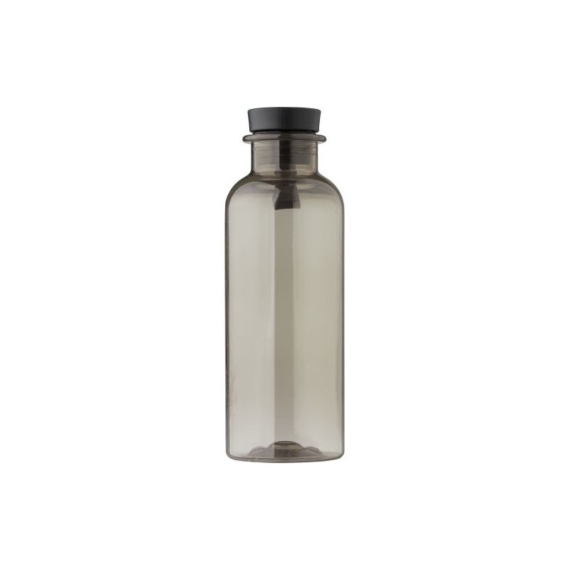 Gourde Éco-responsable 500 ml en rPET et Bambou - Laia Matières : bambou Couleurs : noir