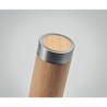 Gourde isotherme double paroi en bambou personnalisée - BATUMI Matières : acier inoxydable Couleurs : bois objet promotionnel éc