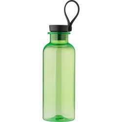 Gourde Éco-responsable 500 ml en rPET et Bambou - Laia Matières : bambou Couleurs : noir personnalisation rapide en France