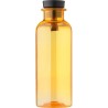 Gourde Éco-responsable 500 ml en rPET et Bambou - Laia Matières : bambou Couleurs : jaune marquage laser ultra précis
