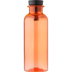 Gourde Éco-responsable 500 ml en rPET et Bambou - Laia Matières : bambou Couleurs : orange impression haute définition