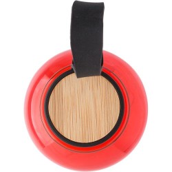 Gourde Éco-responsable 500 ml en rPET et Bambou - Laia Matières : bambou Couleurs : vert citron objet promotionnel éco-responsab