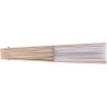 Éventail  en bois et rPET dans une boîte cadeau kraft Rosanne impression haute définition