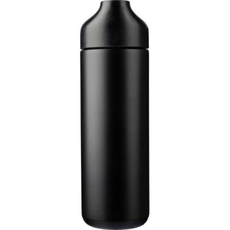 Coffret cadeau  : gourde 640 ml, stylo et carnet - Kurt Matières : métal Couleurs : noir cadeau entreprise pas cher