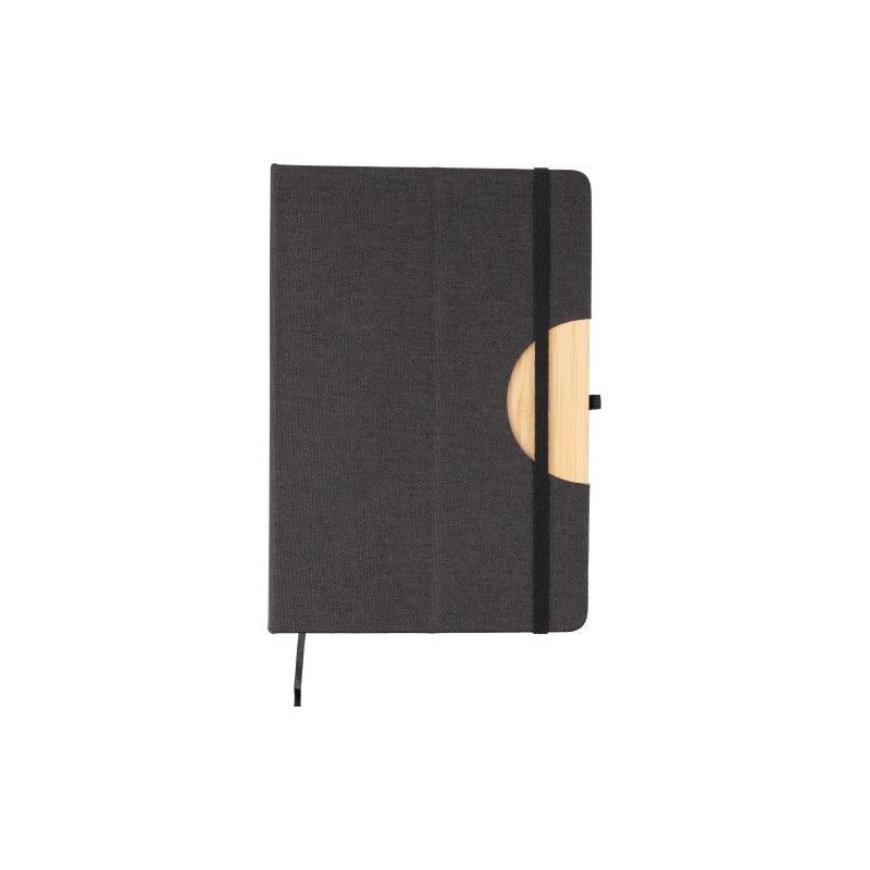 Coffret cadeau  : gourde 640 ml, stylo et carnet - Kurt Matières : métal Couleurs : noir marquage laser ultra précis