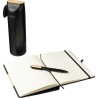 Coffret cadeau  : gourde 640 ml, stylo et carnet - Kurt Matières : métal Couleurs : noir livraison express 24h 48h