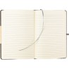 Carnet A5  en rPET personnalisé - Pratique et pas cher Ernst Matières : bambou Couleurs : gris objet publicitaire robuste