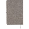 Carnet A5  en rPET personnalisé - Pratique et pas cher Ernst Matières : bambou Couleurs : noir livraison express 24h 48h