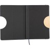 Carnet A5  en rPET personnalisé - Pratique et pas cher Ernst Matières : bambou Couleurs : bleu personnalisation rapide en France