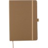 Carnet A5  en biodéchets recyclés et carton - Gertrud Matières : papier Couleurs : brun