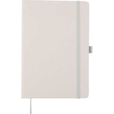 Carnet A5  en biodéchets recyclés et carton - Gertrud Matières : papier Couleurs : kaki impression haute définition