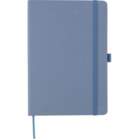 Carnet A5  en biodéchets recyclés et carton - Gertrud Matières : papier Couleurs : kaki objet promotionnel éco-responsable