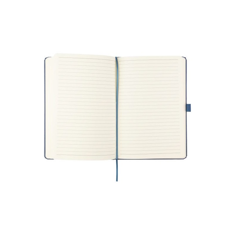 Carnet A5  en biodéchets recyclés et carton - Gertrud Matières : papier Couleurs : kaki personnalisation sur mesure
