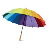 Parapluie arc-en-ciel personnalisé 27" - BOWBRELLA Matières : PET Couleurs : multicolore