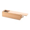 Coffret en Bois Premium avec Bouteille - VINBOX Matières : bois Couleurs : bois goodies publicitaire événementiel
