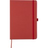 Carnet A5  en biodéchets recyclés et carton - Gertrud Matières : papier Couleurs : rouge cadeau entreprise pas cher