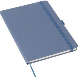 Carnet A5  en biodéchets recyclés et carton - Gertrud Matières : papier Couleurs : rouge personnalisable avec votre logo
