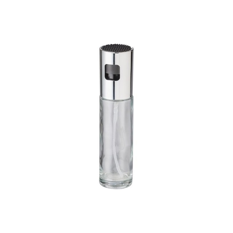 Vaporisateur personnalisé en verre et inox pour huile - Caius Matières : acrylique Couleurs : translucide personnalisable avec v