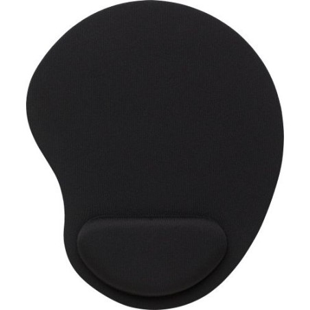 Tapis de souris ergonomique personnalisé pour bureau Odin pas cher Matières : polyester Couleurs : noir