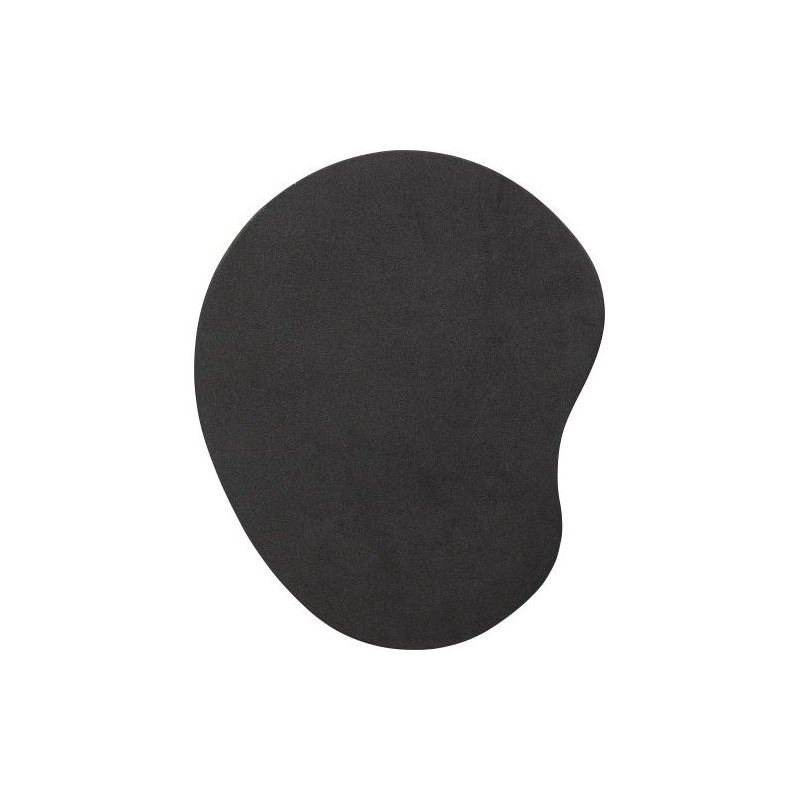 Tapis de souris ergonomique personnalisé pour bureau Odin pas cher Matières : polyester Couleurs : noir cadeau entreprise pas ch