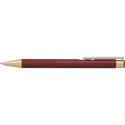 Stylo bille  en aluminium - Remy Matières : acier Couleurs : bordeaux impression haute définition
