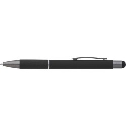 Stylo bille personnalisable et pratique en aluminium - Jeet Matières : aluminium Couleurs : noir