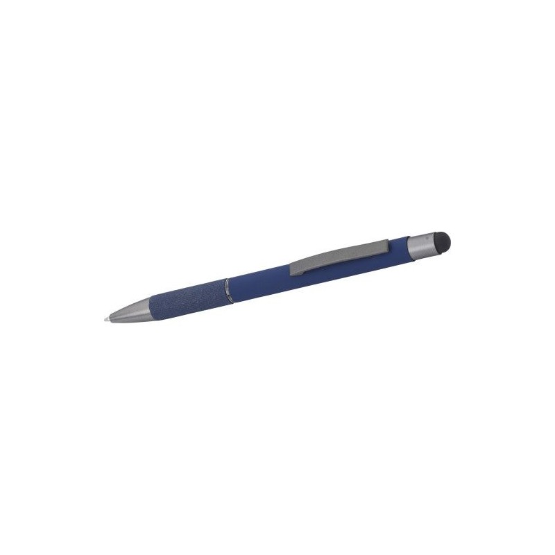 Stylo bille personnalisable et pratique en aluminium - Jeet Matières : aluminium Couleurs : noir impression logo haute qualité