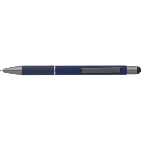 Stylo bille personnalisable et pratique en aluminium - Jeet Matières : aluminium Couleurs : noir objet promo petit budget
