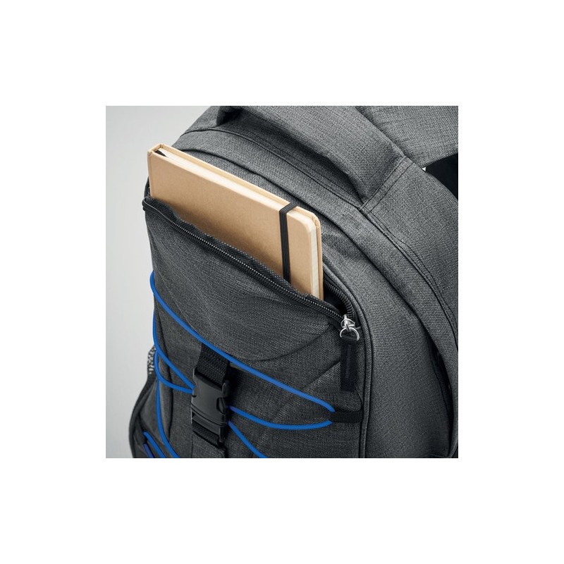 Sac à dos personnalisé avec cordelette pour vos loisirs - GLOW MONTE LEMA Matières : PET Couleurs : bleu royal marquage laser ul