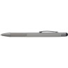 Stylo bille personnalisable et pratique en aluminium - Jeet Matières : aluminium Couleurs : gris marquage laser ultra précis