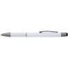 Stylo bille personnalisable et pratique en aluminium - Jeet Matières : aluminium Couleurs : blanc personnalisable avec votre log
