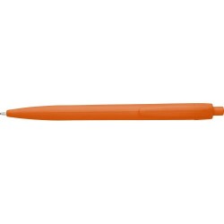 Stylo Bille Éco-responsable Personnalisé en ABS - Trey Matières : acier Couleurs : orange cadeau entreprise pas cher
