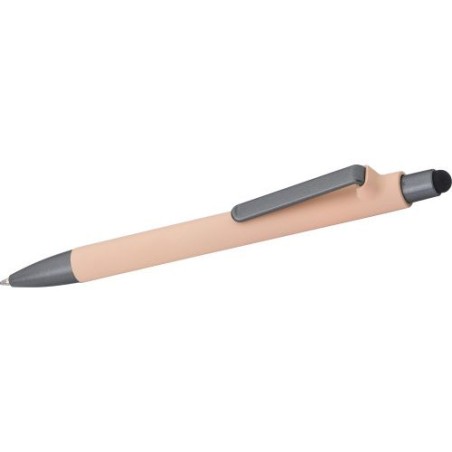 Stylo bille personnalisable en ABS - Louis Matières : fer Couleurs : pourpre impression logo haute qualité