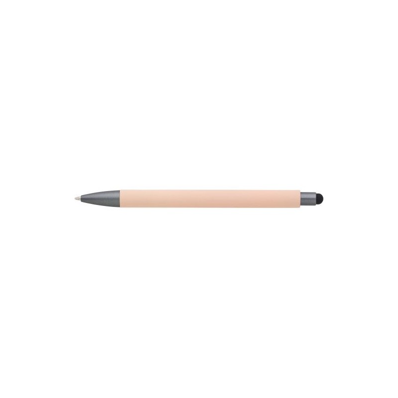 Stylo bille personnalisable en ABS - Louis Matières : fer Couleurs : pourpre objet promo petit budget
