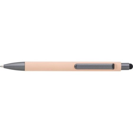 Stylo bille personnalisable en ABS - Louis Matières : fer Couleurs : pourpre goodies publicitaire événementiel