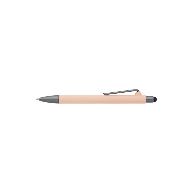 Stylo bille personnalisable en ABS - Louis Matières : fer Couleurs : pourpre goodies entreprise design